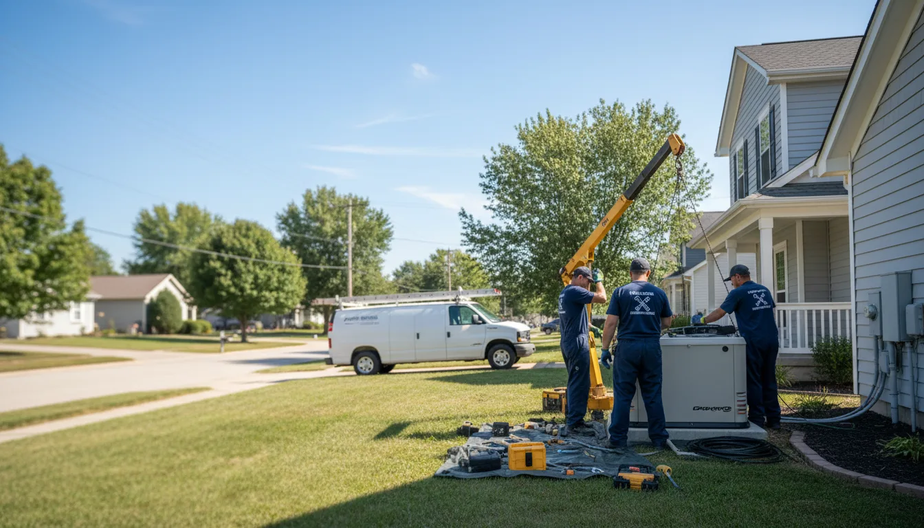 Generator Installation in Williamsfield, IL near me